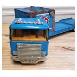 1970s Ertl Richard Petty Car Hauler Truck & Traile