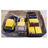 3 1970s Tonka Trucks