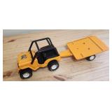 1970s Tonka Jeep & Trailer
