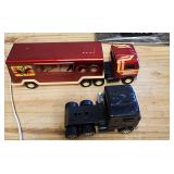 Buddy L Semi & Horse Trailer + ex Semi