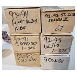 Lot of 6 Unsearched NBA 90s Sleeves & Sets