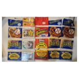 Lot of 5 1991-92 Sealed Fleer MLB Rack Packs