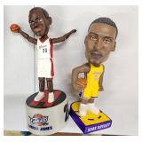 Two UD Playmakers Figures Kobe & Lebron