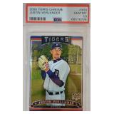 PSA 10 2006 Topps Chrome Justin Verlander RC