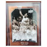 2010 Greats of Game Michael Jordan UNC Insert