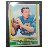 1970 Topps Johnny Unitas Card