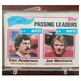 50+ 1982 Topps Joe Montana Passing LDR Cards
