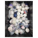 Box Full Cleveland Indians Baseballs