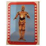 Lot of 10 1977 Star Wars Sticker Cards