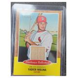 2011 Topps Heritage Yadier Molina Relic