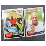 Two 2019 Fleer Haynes Michael Jordan Cards