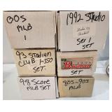 Lot Of 6 90s-00s Unsearched MLB Cards & Sets