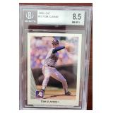1990 Leaf Tom Glavine #13 BGS 8.5