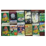 Lot of 12 Sealed 1990s NFL Card Packs