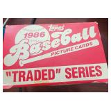 1986 Topps MLB Traded Series Factory Set