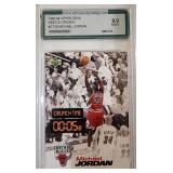 AGS 9 1997 UD Nestle Crunch MJ Crunch Time CT5