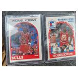 Two VTG Late 80s Michael Jordan Cards