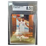 2003 UD RC Exclusives Lebron James #1 SGC 8.5