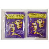 Two 1979 Sealed Star Trek Wax Packs