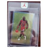 1991 Panini Gold Michael Jordan Sticker Mfg  Italy