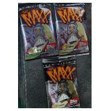 Lot of 3 Sealed Topps The Max Trading Card Packs