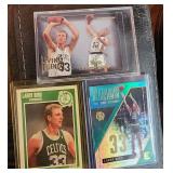 Lot Of 3 VTG Larry Bird Cards