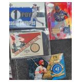 4 Card MLB Game Used Relic Lot Royals Carpenter