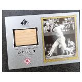 2001 SP Legendary Cuts Bill Buckner Game Used Bat