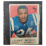 1959 Topps Lenny Moore Football RC