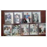 Lot of 9 1995 Pinnacle Select Certified MLB Cards