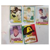 Unsearched Sleeve late 70s Early 80s MLB Cards