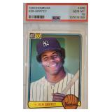 PSA 10 1983 Donruss Ken Griffey Card