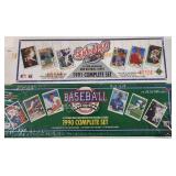 Two Factory Sealed 1990 & 91 UD MLB Sets