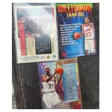 Jordan Grant Hill Kevin Garnett 3 Card Insert Lot