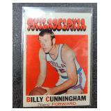 1971 Topps Billy Cunningham Card