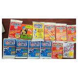 Lot of 12 Sealed 1990s NFL Card Packs