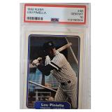 PSA 10 1982 Fleer Lou Plniella Card