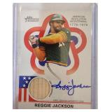 2025 Topps Heritage Reggie Jackson Auto Relic /76