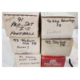 6 1990s Unsearched Sets & Sleeves NFL Cards