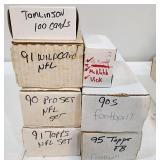 7 Unsearched 90s-00s NFL Sets/Sleeves & Promos
