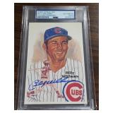 Fergie Jenkins Signed Perez Steele PC PSA Slab HOF