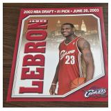 RARE 2003 NBA Draft Watch Party LeBron James RC