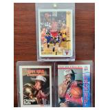 Lot of 3 1990s Michael Jordan Cards
