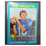 1971 Topps Fran Tarkenton Card