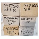 Lot Of 6 Unsearched 90s MLB Sleeves & Sets