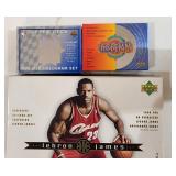 3 Empty Hobby Boxes 04 UD Lebron RCS & 2 UD Holos