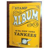 1969 Yankees Stamp Album w/ Mickey Mantle Stamp