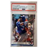 PSA 9 2019 Topps Vlad Jr Missing Number RC Var