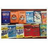 Lot of 12 Sealed 1990s NFL Card Packs