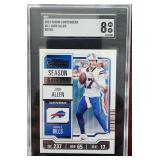 2023 Panini Contenders Josh Allen SGC 8